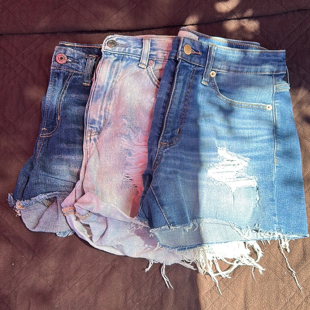 3 shorts